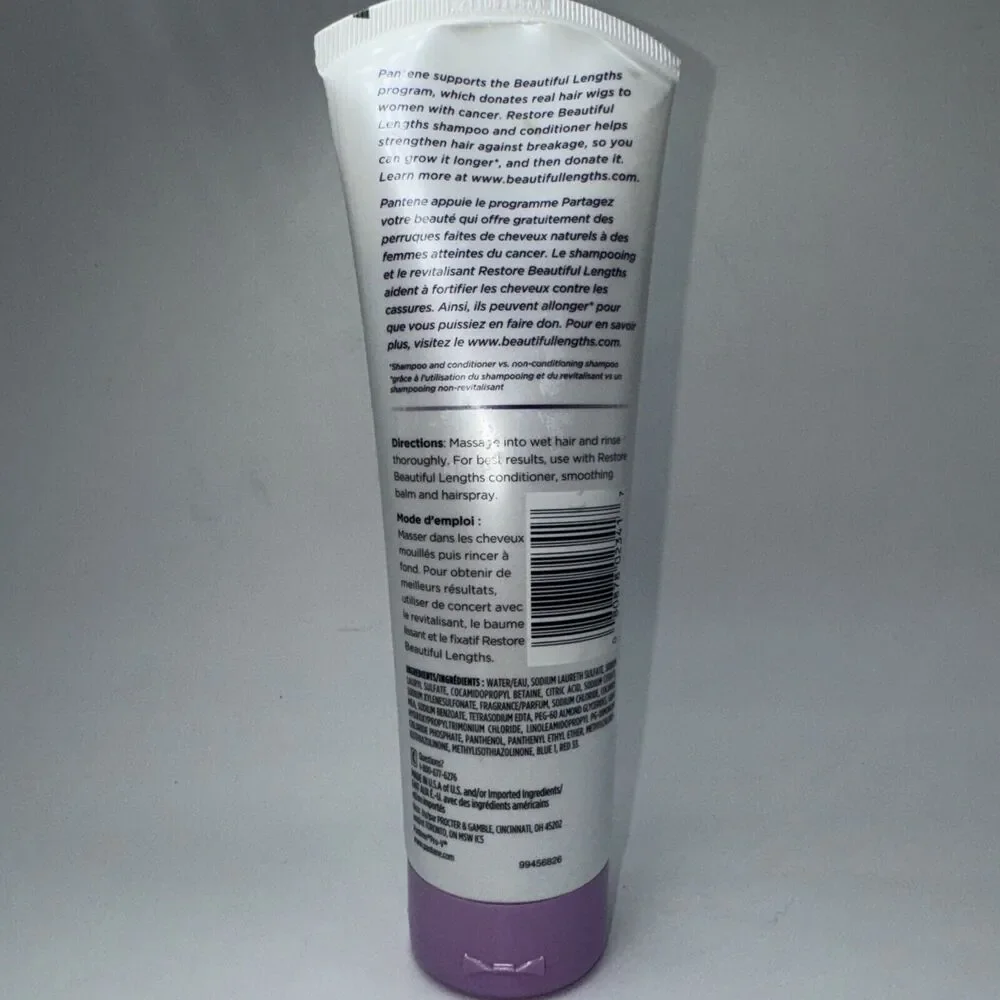 Cancer Victims Pantene Pro-V Restore Beautiful Lengths Breakage Defense Shampoo‎